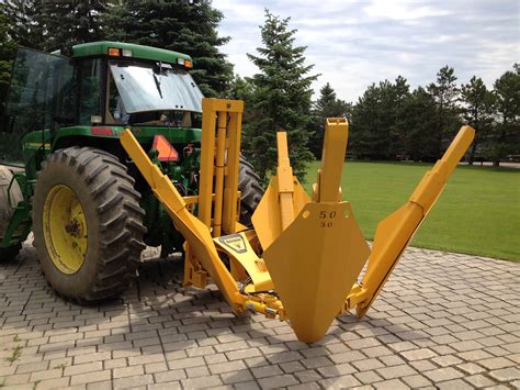 mini excavator tree spade|hitch tree spade mount.